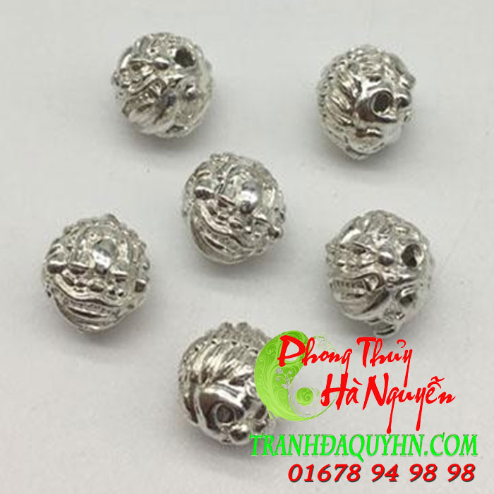 phụ kiện bạc tỳ hưu cuộn tròn 